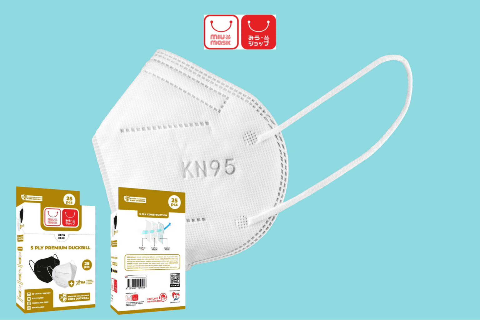 Masker KN95 Dibanding Masker Biasa